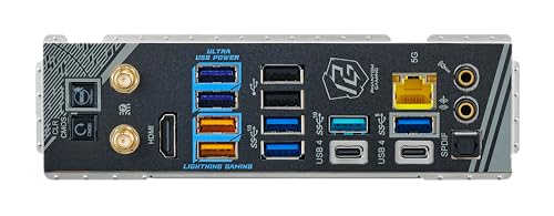 ASRock Phantom Gaming X870E Nova WiFi Socket AM5 AMD Ryzen X870 DDR5 DIMMs 8200 MHz 256 GB ATX Motherboard USB4